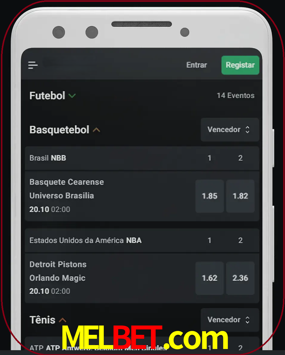 Aposte e assista aos esportes em formato ao vivo.