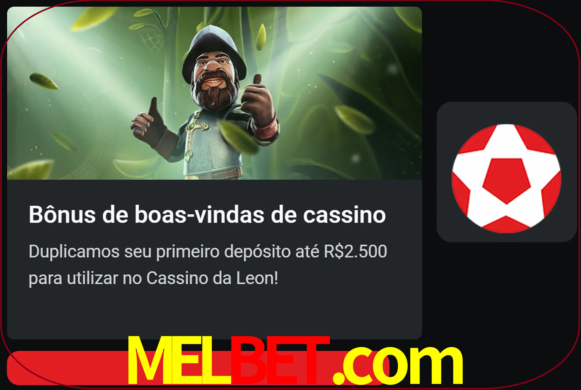 Receba seu dinheiro do bônus de boas-vindas após o primeiro depósito.