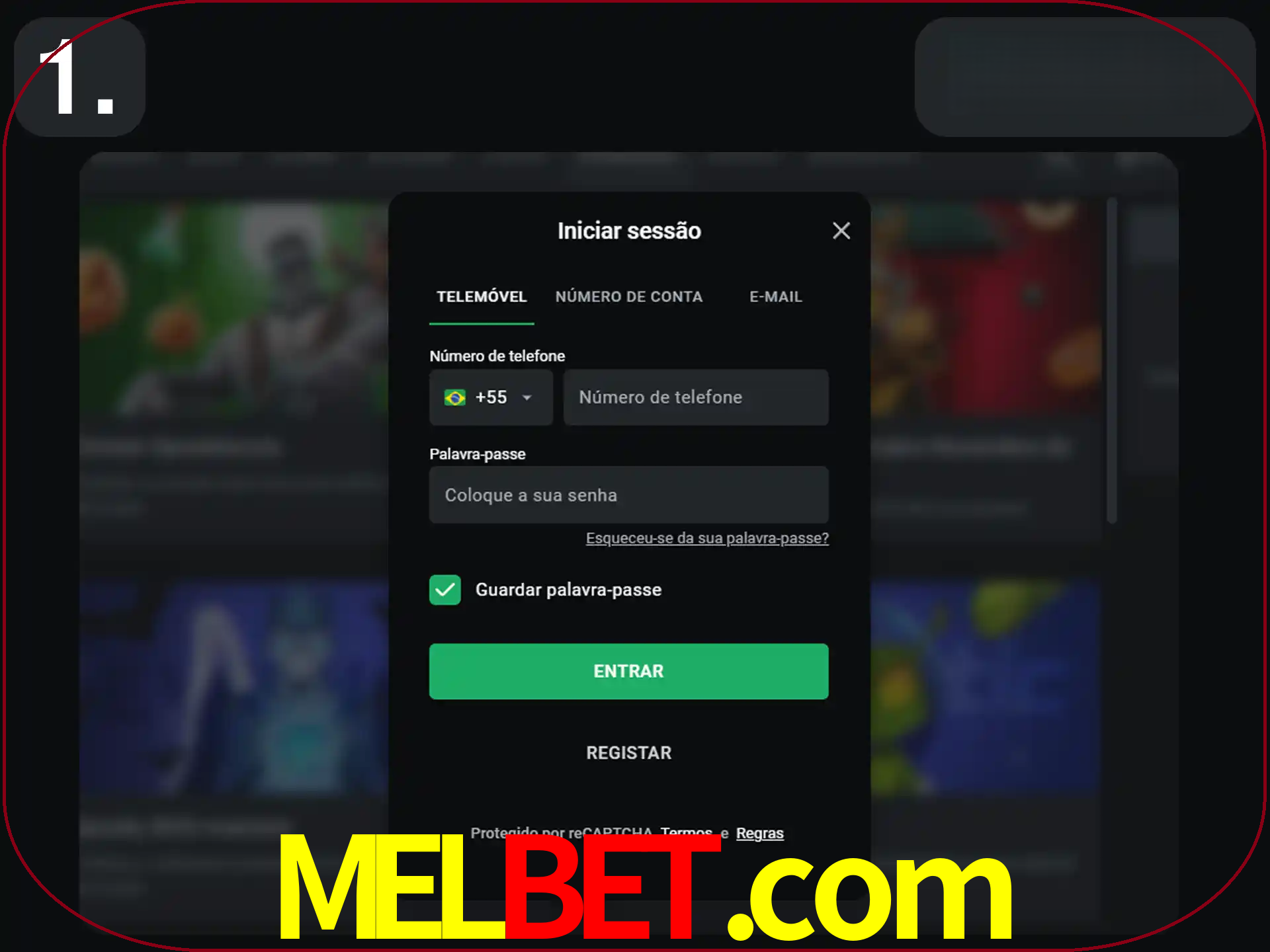 Acesse o site.